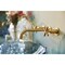 Kohler Purist(R) Wall-Mount Bathroom Sink Faucet Trim With Cross Handles And 9" 90-Degree Angle Spout, Requires Valve T14414-3-SN - alternate 3